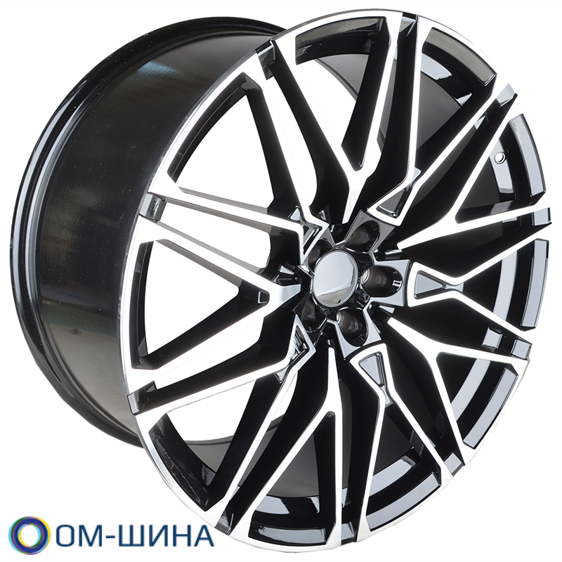  NW5063 Ivision Wheel NW5063 10.0x22/5x112 D66.6 ET35 Black Face Machined