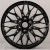 Luistone ZX2561 9.0x20/6x139.7 D106.1 ET16 Gloss Black