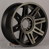  L903 Luistone L903 9.0x20/5x127 D77.8 ET0 Gloss Black Milled