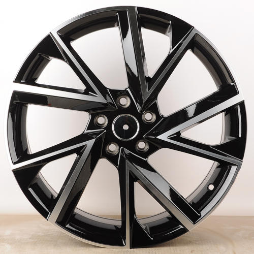 KoKo Kuture 0262 7.5x18/5x100 D57.1 ET45 Black Machined Face