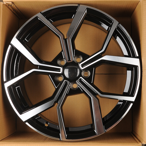 Koko Kuture 5563 7.5x17/5x100 D57.1 ET35 Gloss Black Machined