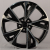 KoKo Kuture D5456 9.0x20/5x112 D66.5 ET30 Black Machined Face