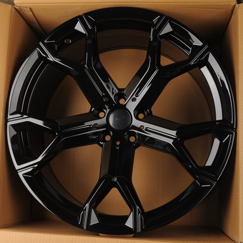 Powcan BK5498 10.5x21/5x112 D66.6 ET43 Gloss Black