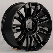  L1337 Luistone L1337 9.0x22/6x139.7 D78.1 ET31 Black Matt With Gioss Black Decoration Insert