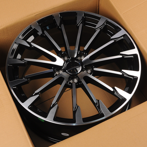 Koko Kuture 0351 8.0x18/5x112 D66.6 ET40 Black Machined Face