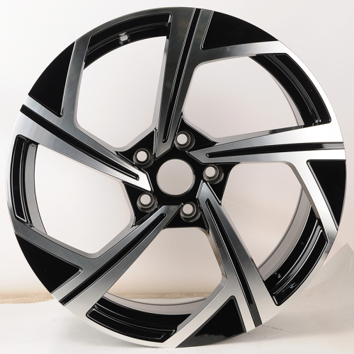 Koko Kuture 5502 8.0x18/5x112 D57.1 ET45 Black Machined Face