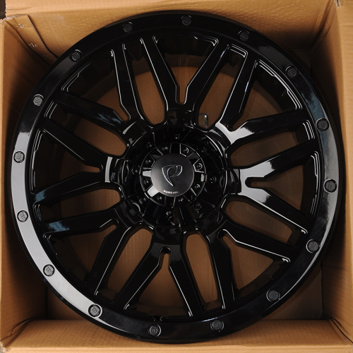 Powcan BK5369 9.0x20/6x114.3 D67.1 ET10 Gloss Black