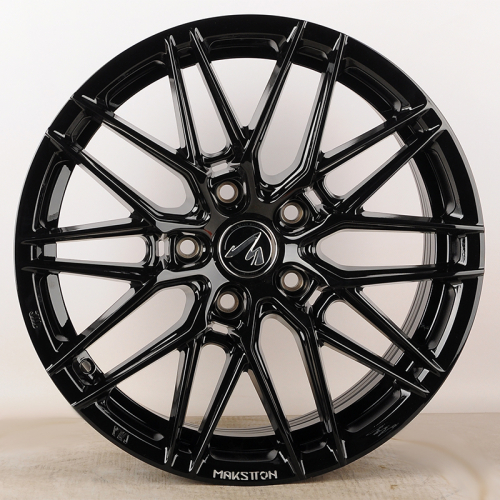 Makstton MST FASTER GT 715 8.5x19/5x112 D66.5 ET38 Piano Black with Milling