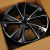 KoKo Kuture D5456 9.0x20/5x112 D66.5 ET30 Black Machined Face