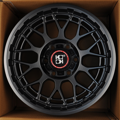 KoKo Kuture FF570 8.5x17/6x139.7 D110.1 ET0 Matte Gunmetal