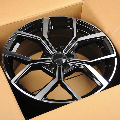 Koko Kuture 5563 7.5x17/5x100 D57.1 ET35 Gloss Black Machined