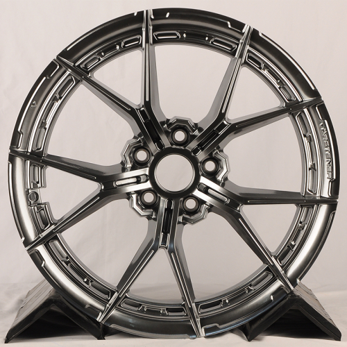 KoKo Kuture FF579 8.5x19/5x114.3 D73.1 ET35 Titanium Silver