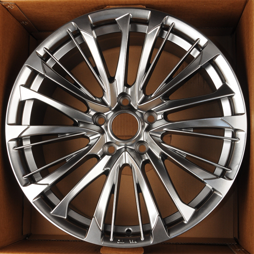 KoKo Kuture FF580 8.0x18/5x114.3 D73.1 ET35 Titanium Silver