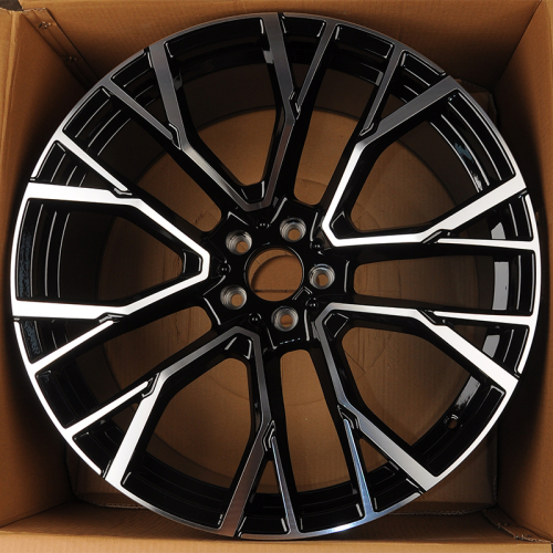 KoKo Kuture 5482 9.5x22/5x112 D66.45 ET37 Glossy Black Machine Face