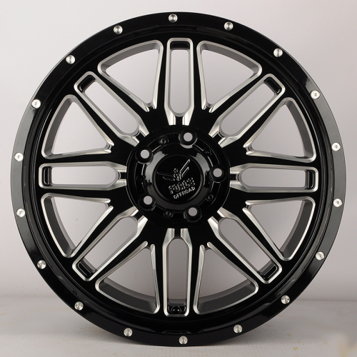 KoKo Kuture 0260 10.0x20/6x139.7 D106.1 ET-12 Black/Milled