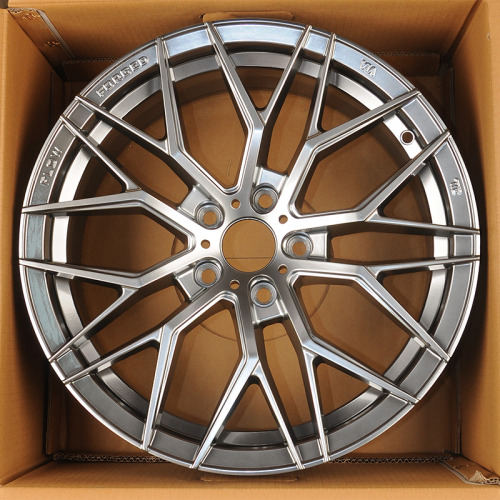 Koko Kuture FF211 7.5x17/5x112 D66.45 ET38 Titanium Silver