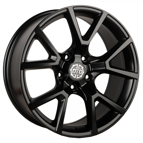 Powcan BK5884B 8.0x17/5x127 D71.5 ET40 Matt Black