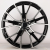 KoKo Kuture D5348 9.5x22/5x112 D66.5 ET26 Black Machined Face