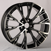  H961D Anzoo H961D 8.5x19/5x112 D66.5 ET35 Black Machine Face