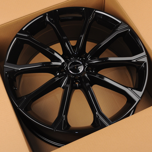 Powcan Y1197 8.5x21/5x112 D66.6 ET35 Gloss Black