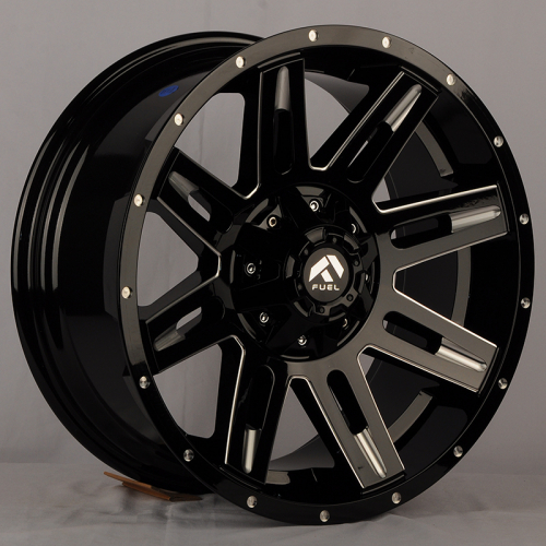 Luistone L903 9.0x20/5x139.7 D77.8 ET0 Gloss Black Milled