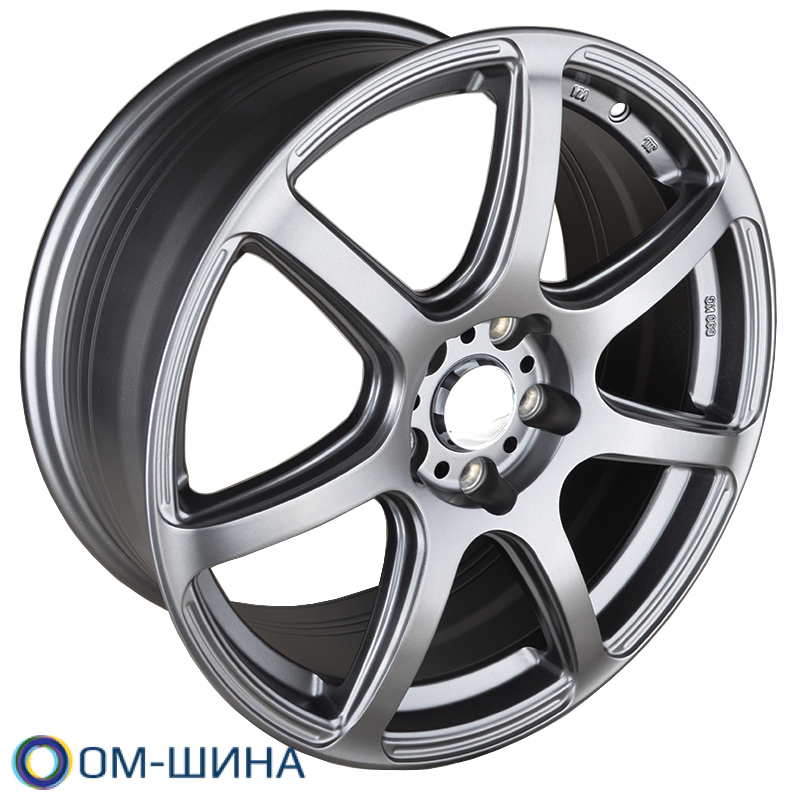 Диски MST FEEL 710 Makstton MST FEEL 710 8.0x18/5x112 D66.6 ET38 MATTE GRAPHITE GRAY WITH MILLING WITH STICKERS