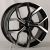 Koko Kuture 5563 7.5x17/5x100 D57.1 ET42 Glossy Black Machine Face