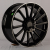 KoKo Kuture 0236 8.0x18/5x112 D66.56 ET42 Gloss Black Machined Lip