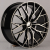 KoKo Kuture 0387 8.5x20/5x108 D65.1 ET35 Black Machined Face