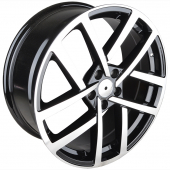  NW5018 Ivision Wheel NW5018 7.5x18/5x112 D57.1 ET45 Black Machined