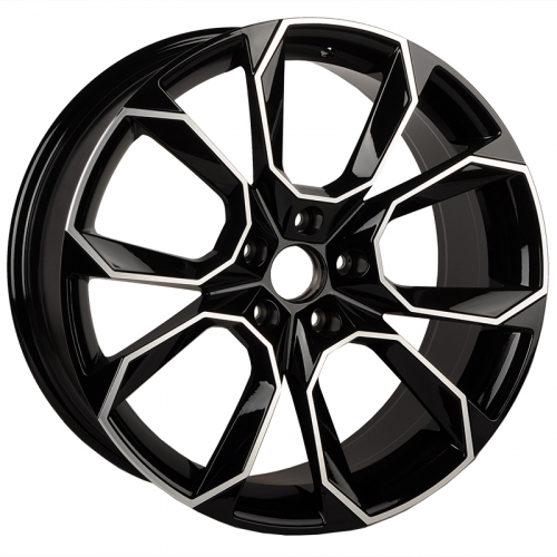 Koko Kuture 5474 8.0x18/5x112 D57.1 ET42 Gloss Black Machined