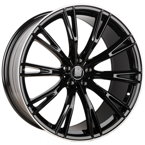 Koko Kuture 1111 8.5x19/5x112 D66.5 ET42 Black Machined Lip