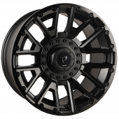  BK5821 Powcan BK5821 9.0x18/10x127/139.7 D77.8 ET0 BLACK MATT