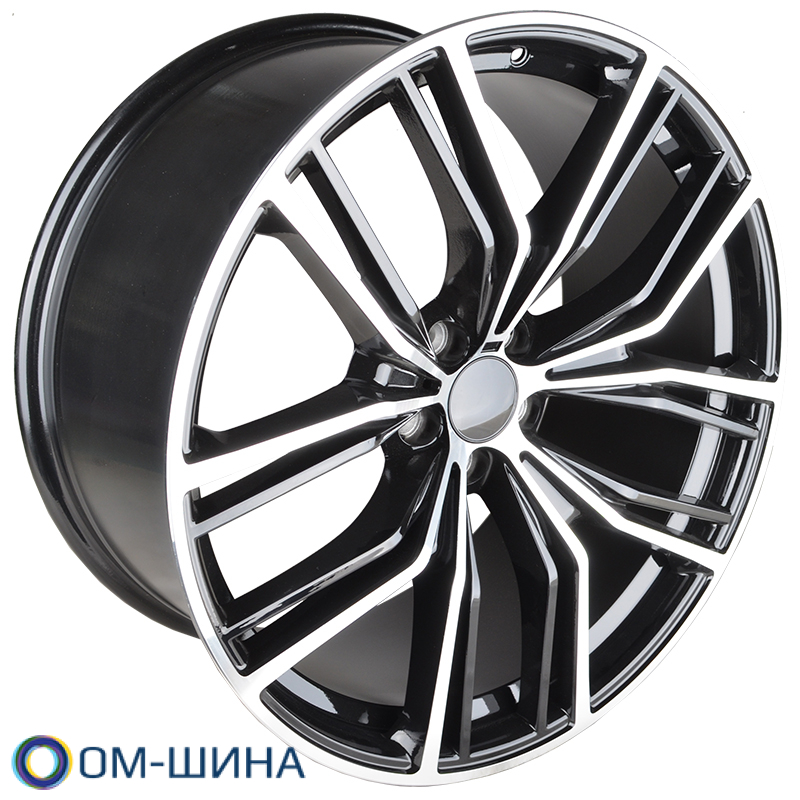  NW5059 Ivision Wheel NW5059 10.0x21/5x112 D66.6 ET37 Black Face Machined