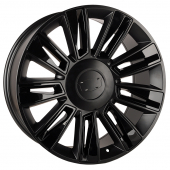  L1337 Luistone L1337 9.0x22/6x139.7 D78.1 ET31 Black Matt Wheel-Gloss Black Decoration Strip