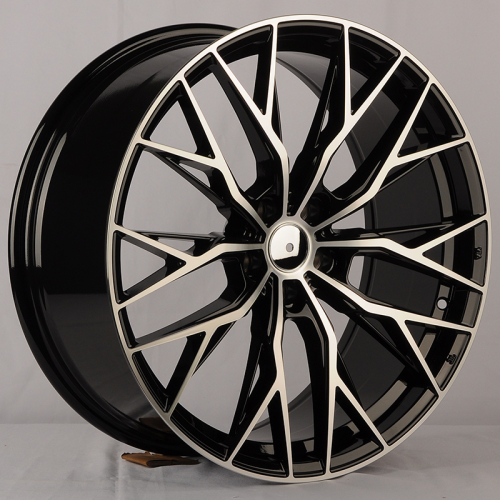 KoKo Kuture 0387 8.5x20/5x108 D65.1 ET35 Black Machined Face