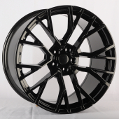  BK5769 Powcan BK5769 10.5x22/5x112 D66.6 ET43 Gloss Black