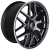 Powcan 3S5318 11.0x22/5x112 D66.6 ET52 Black Matt With Lip Polish